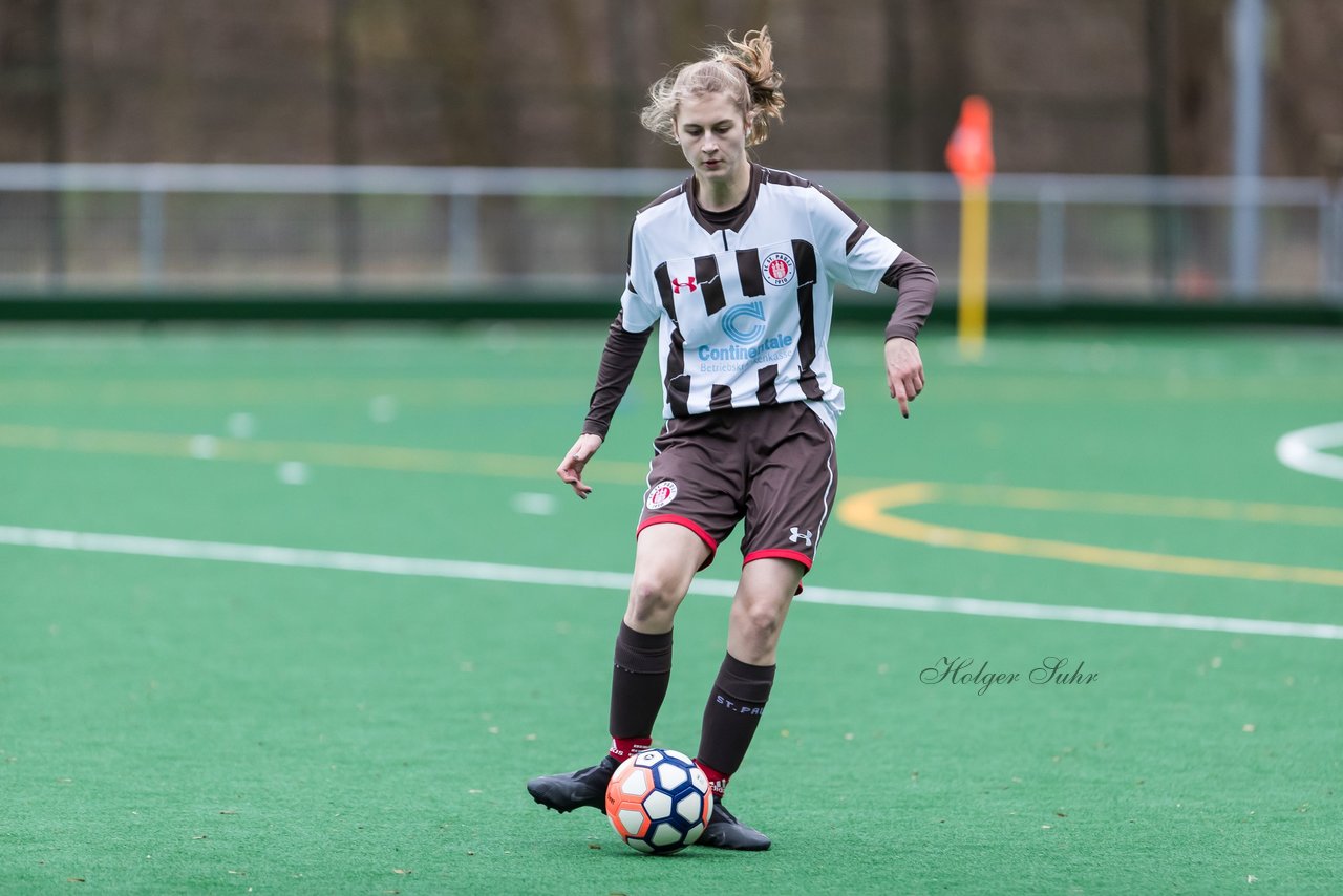 Bild 337 - wBJ VfL Pinneberg - St. Pauli : Ergebnis: 7:0 (Abbruch)